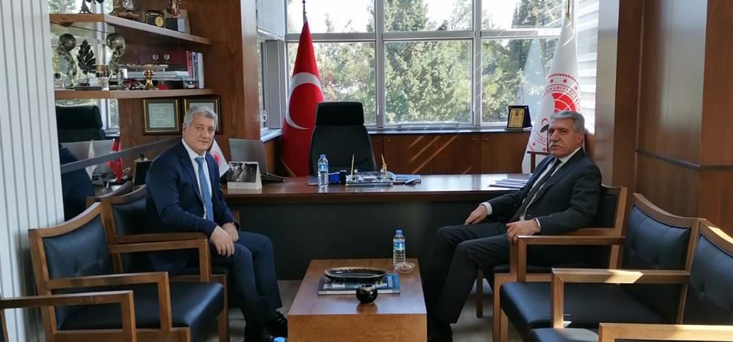 Strateji ve Koordinasyon Müdürü Sayın Mehmet Ensarioğlu'nun Kurumumuzu ziyaretleri