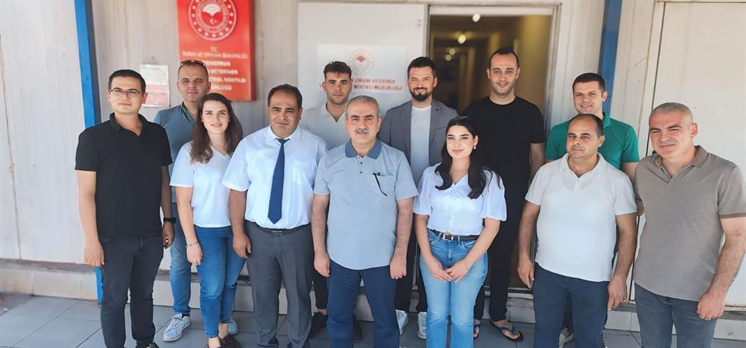 GIDA VE KONTROL GENEL MÜDÜR YARIMCISI SEDAT ILDIZ'IN MÜDÜRLÜĞÜMÜZÜ ZİYARETİ