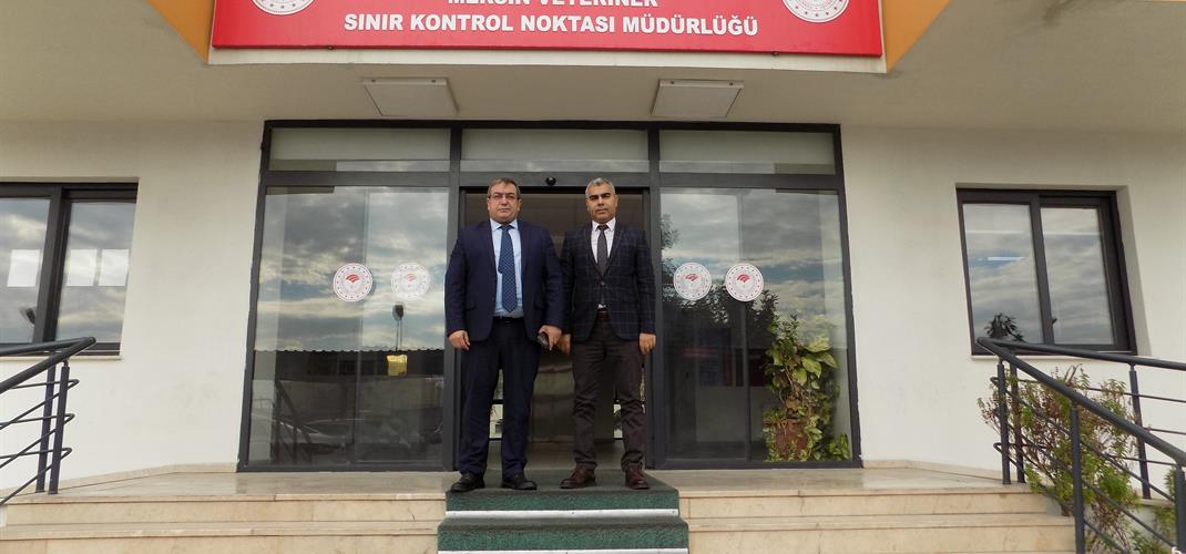 Mersin İl Tarım ve Orman Müdürü Sn. Erdem KARADAĞ Müdürlüğümüze Ziyareti