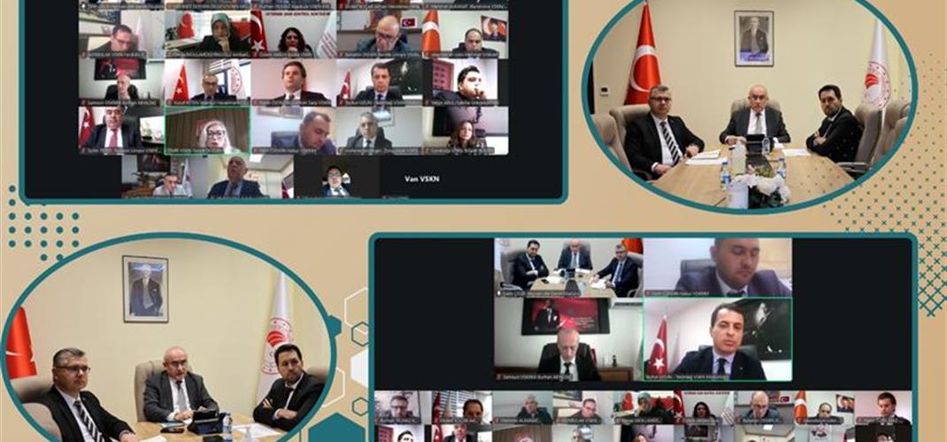 Hayvancılık Genel Müdürümüz Başkanlığında Veteriner Sınır Kontrol Noktası Müdürleri ile Çevrimiçi Değerlendirme Toplantısı Yapıldı.