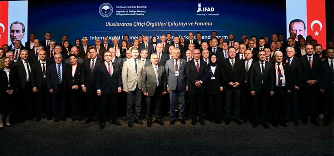 BAKAN YUMAKLI: “ÖRGÜTLÜ TARIMSAL ÜRETİM BİR TERCİH DEĞİL, ZORUNLULUKTUR”