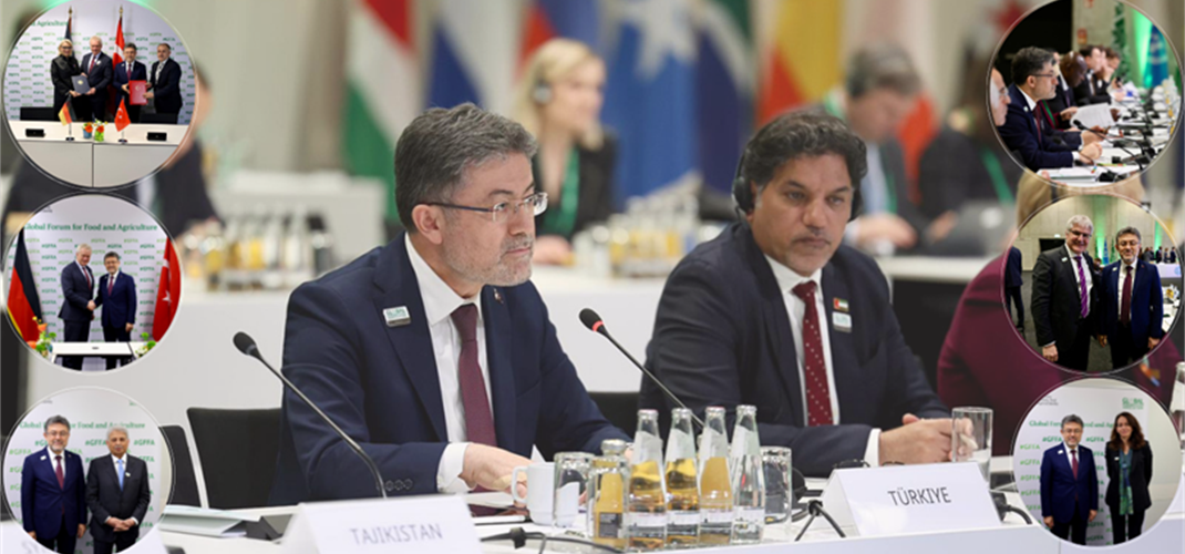 BAKAN YUMAKLI, BERLİN TARIM BAKANLARI KONFERANSI’NA KATILDI